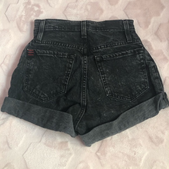 BDG Urban Outfitters Black Mom High-Rise Shorts - Picture 3 of 3